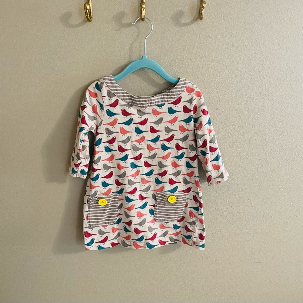 Mini Boden Bird Tunic